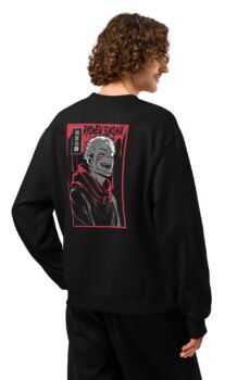 SUKUNA-Oversized heavyweight sweatshirt